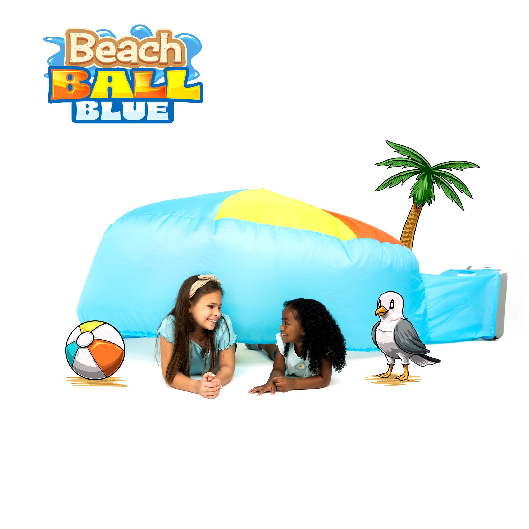 Beach Ball Blue