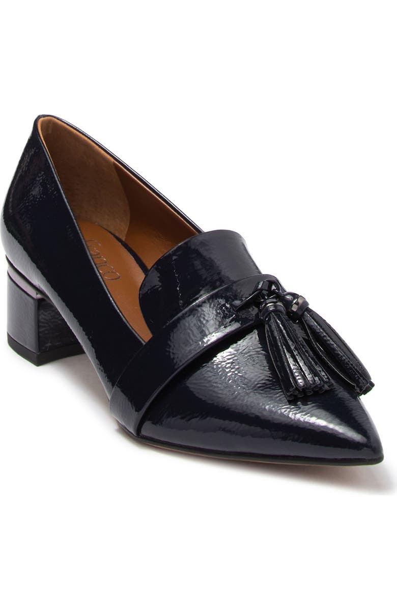 Franco Sarto Gila Pointed Toe Tassel Pump, Alternate, color,