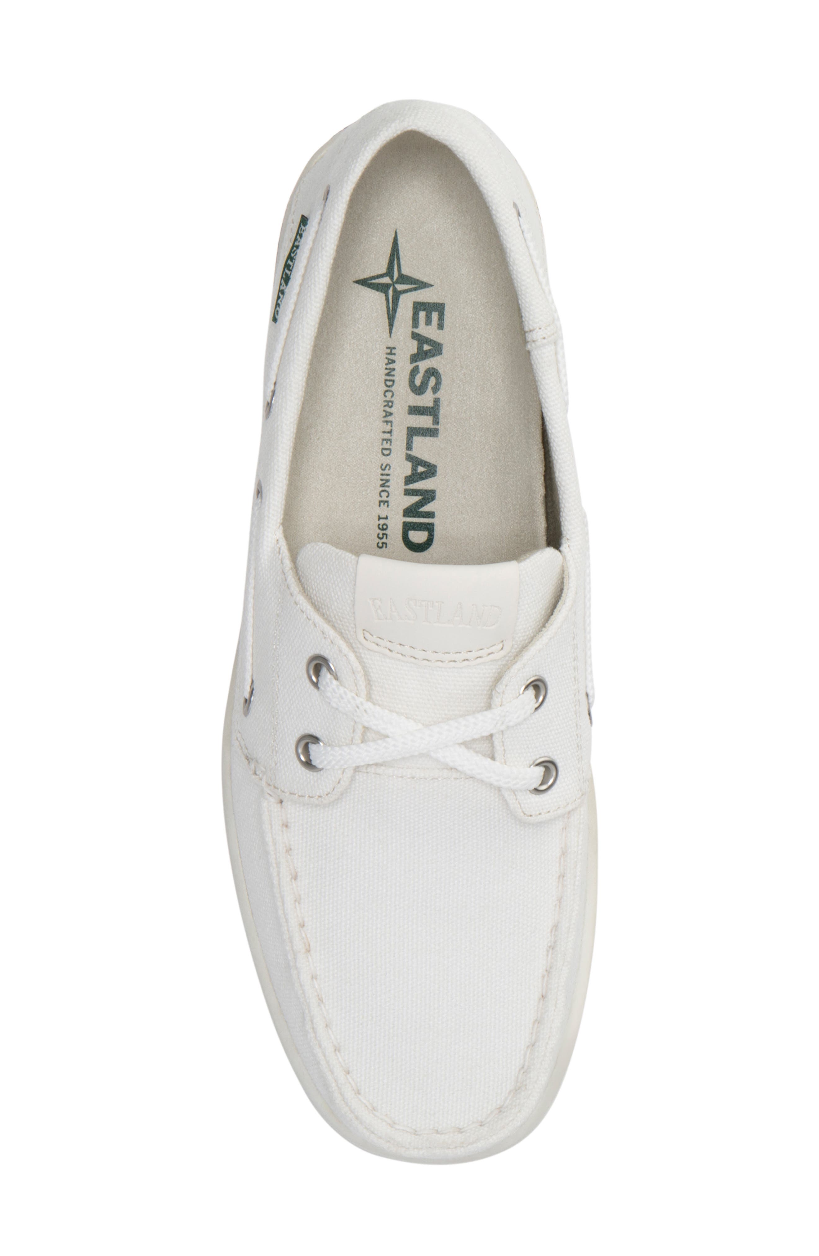 Eastland Summer Boat Shoe, Alternate, color, White