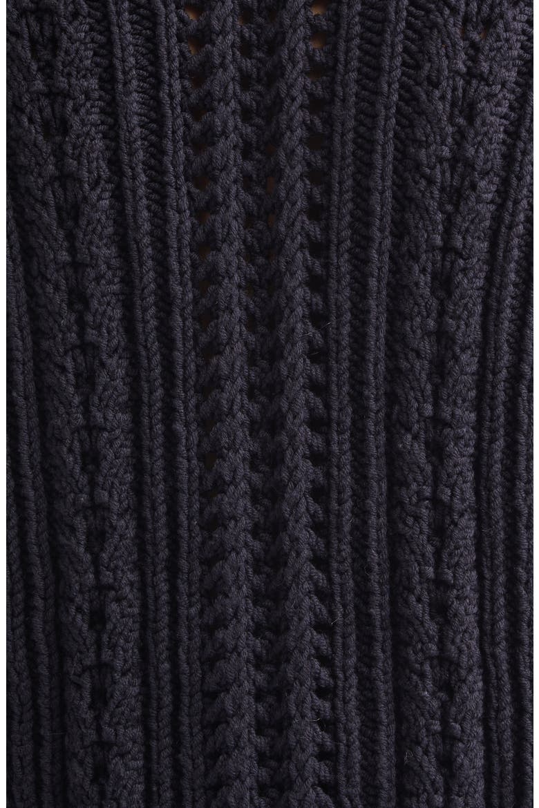 Wool Zip Cardigan, Alternate, color, 177 AMETHYST