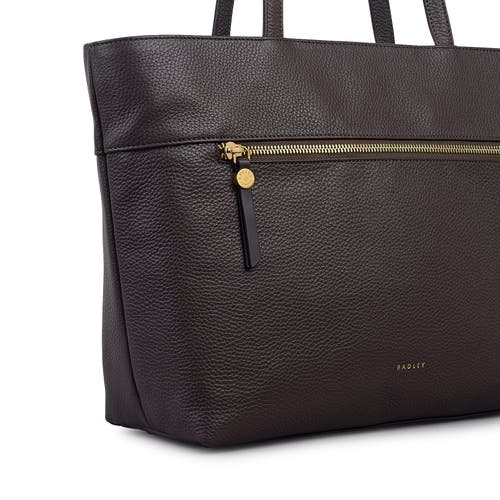 Radley Fountain Road Medium Ziptop Tote Bag In Gray