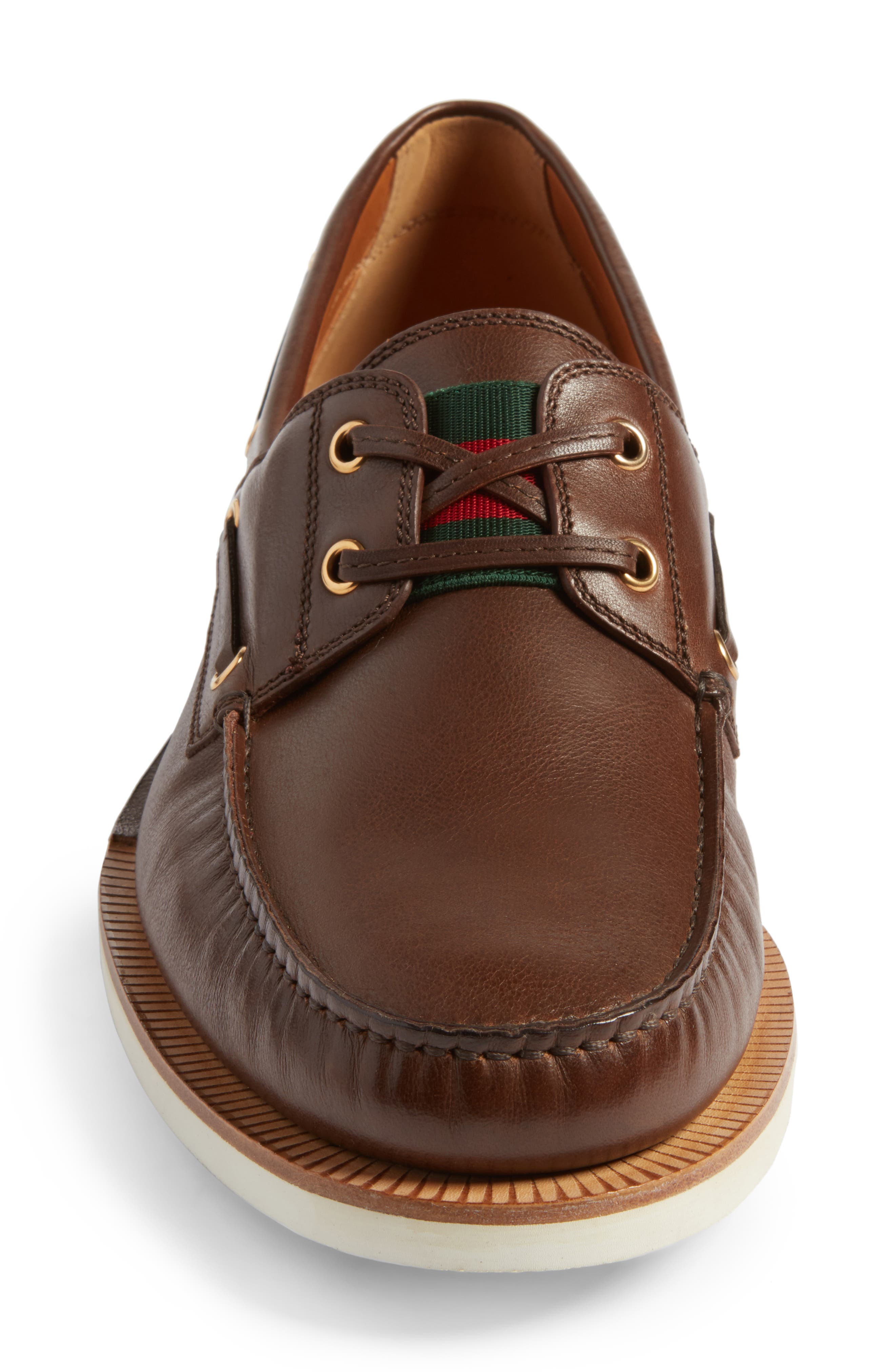 Delta Boat Loafer, Alternate, color, COCOA