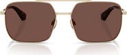 Burberry BE3179 57mm Square Aviator Sunglasses
