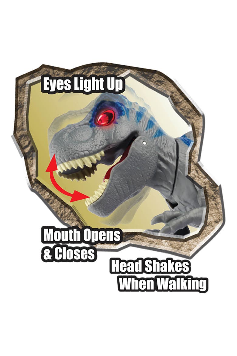 Dinosaur Playset W/ Walking Trex 3+, Alternate, color, Multicolored