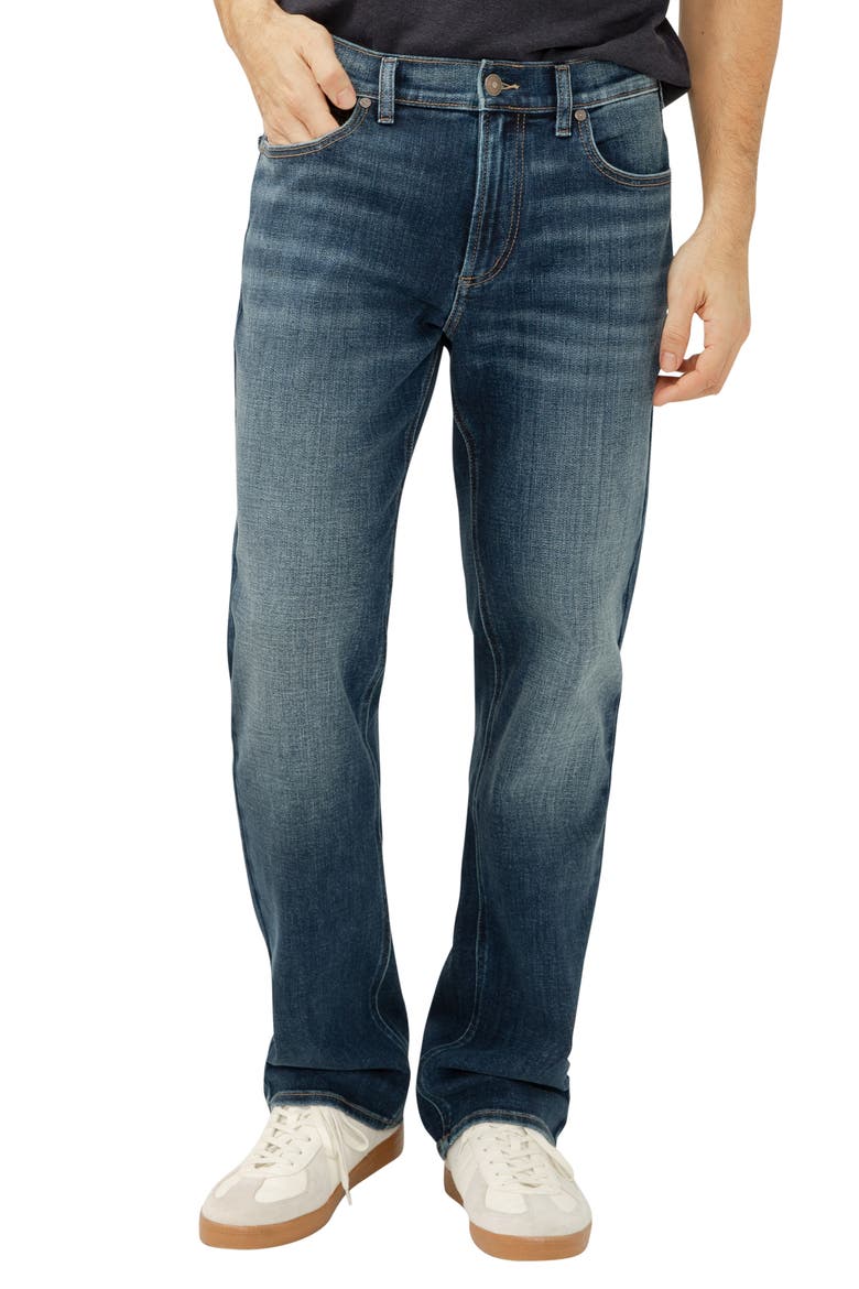 Grayson Straight Leg Jeans, Main, color, RODEO