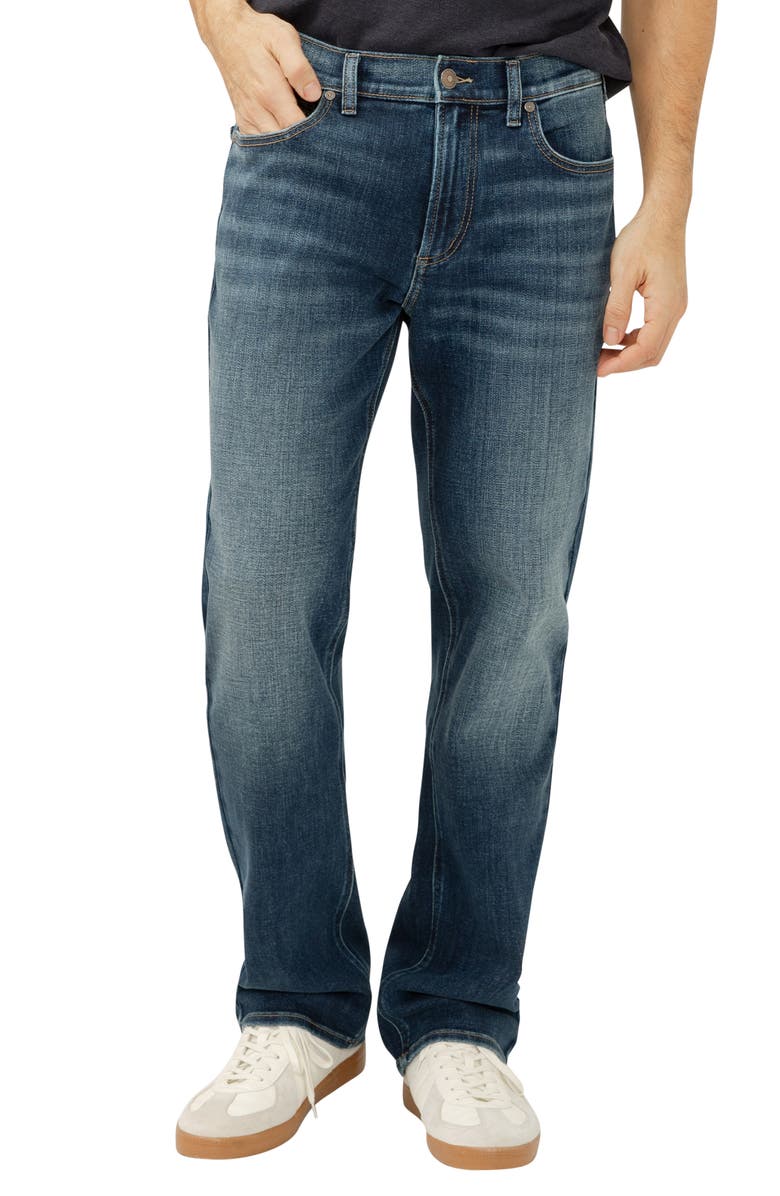 Silver Jeans Co. Grayson Straight Leg Jeans, Main, color, Rodeo