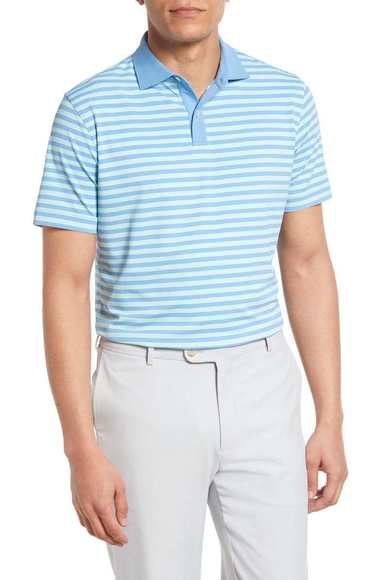 Peter Millar Men's Stripe Stretch Polo, Main, color,