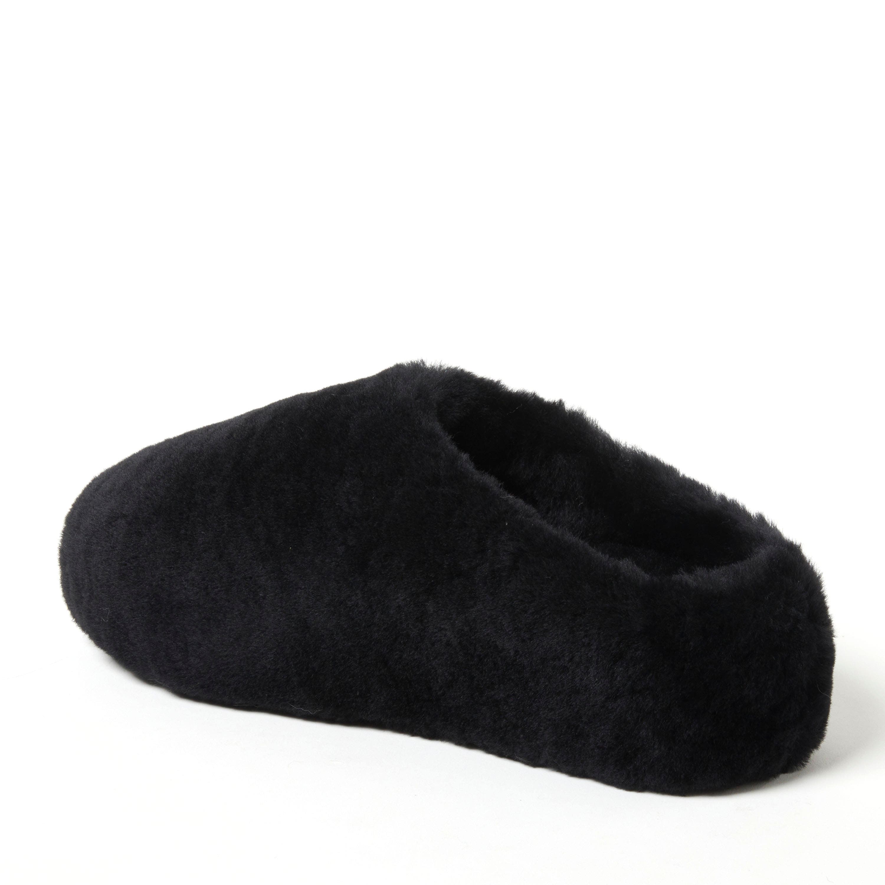 DEARFOAMS Fireside Maryboro Genuine Shearling Platform Fuzzy Clog Slipper, Alternate, color, 