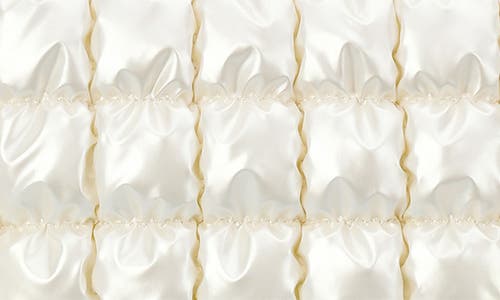 Iscream Kids' Shiny Puffer Overnight Bag In White