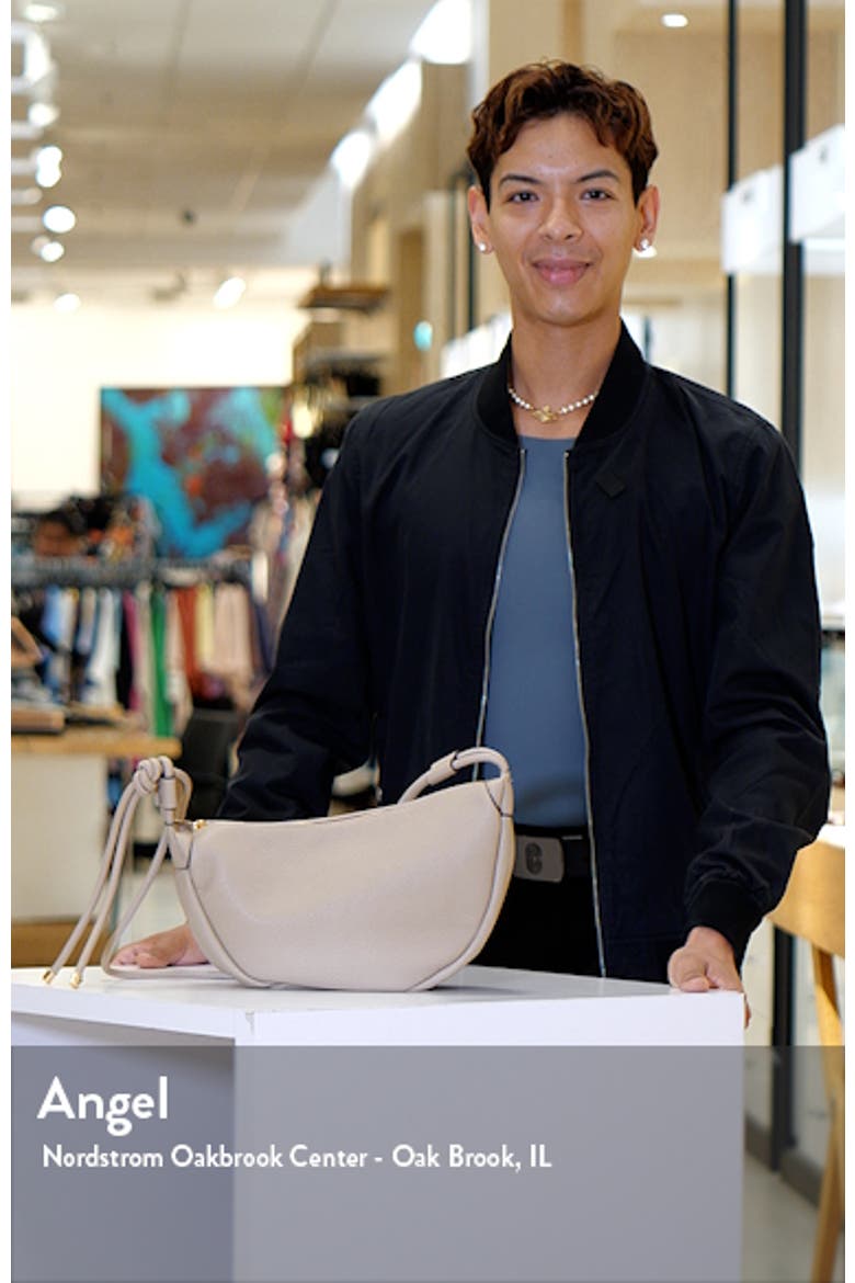 Aria Recycled Vegan Leather Shoulder Bag video