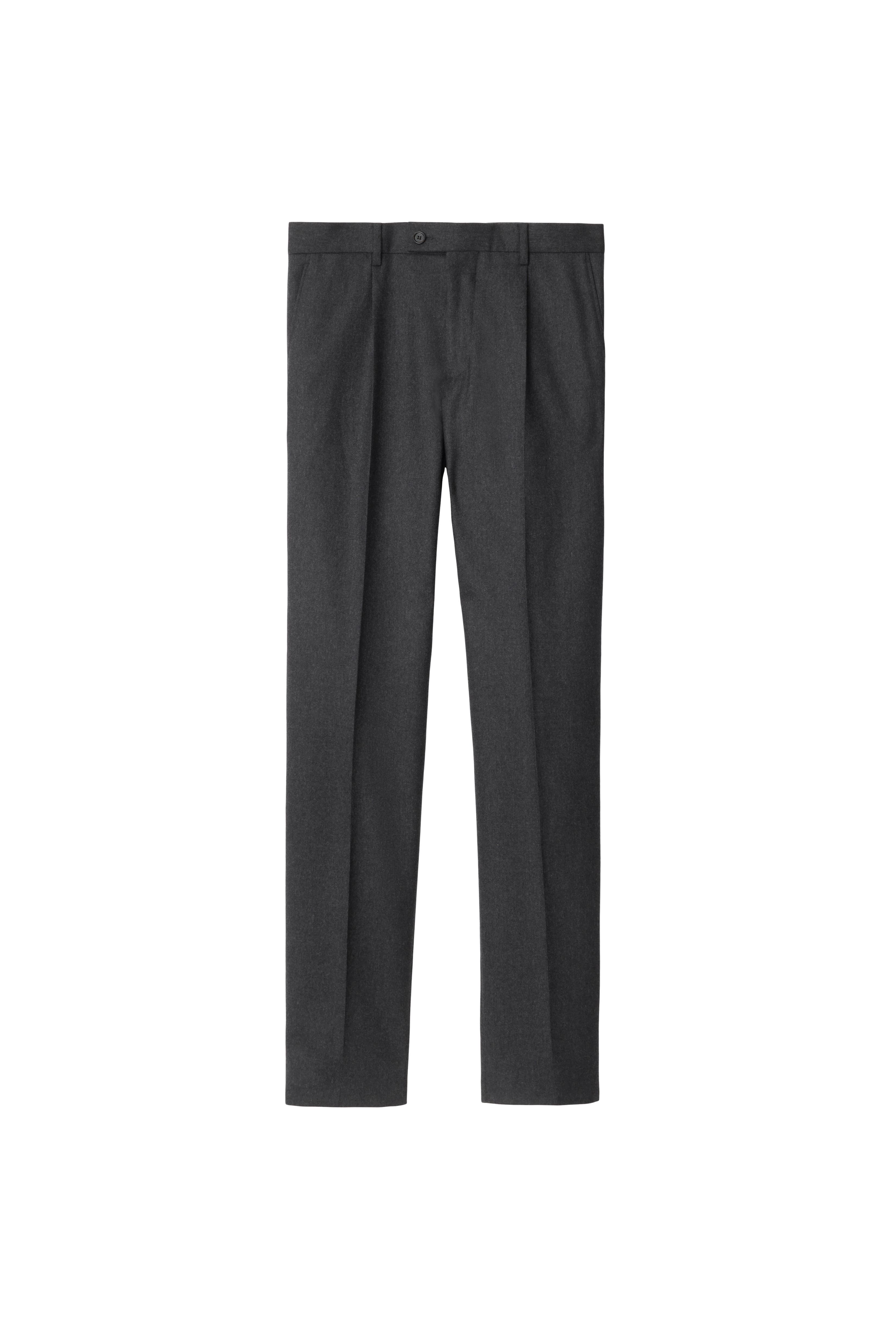 Wool Flannel Tailored Trousers - image 2