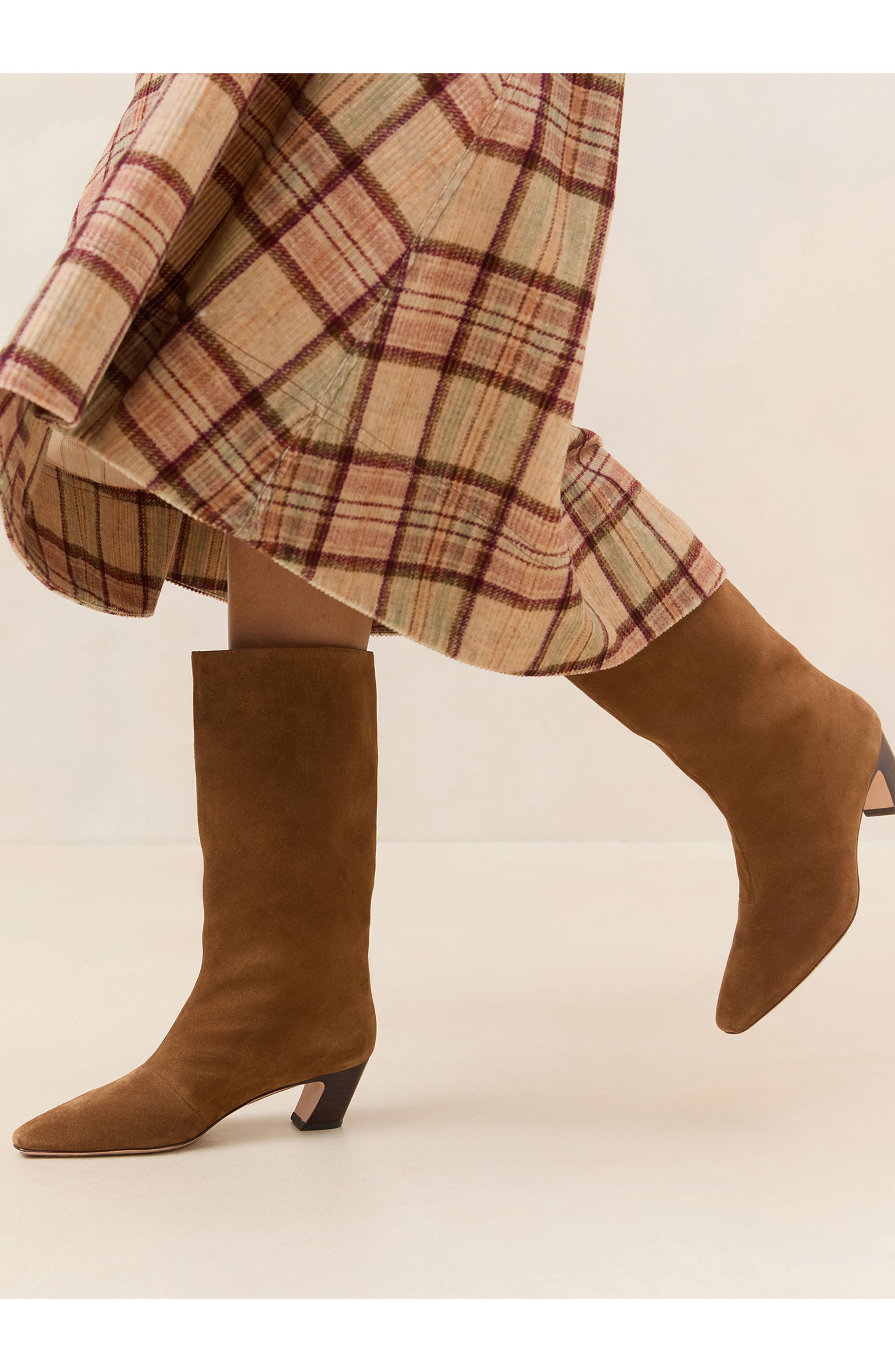 Loeffler Randall Cleo Bootie, Alternate, color, Cacao