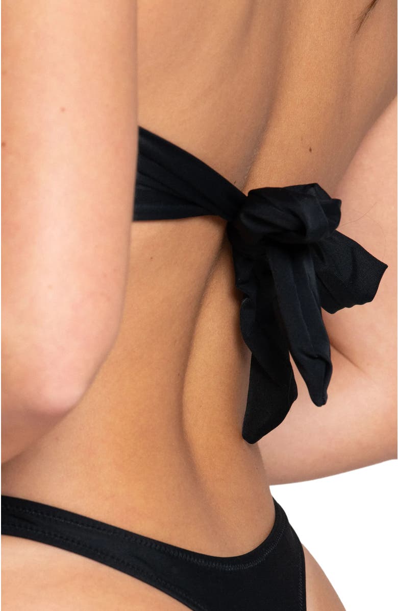 Bright Swimwear Hana Top, Alternate, color, Black