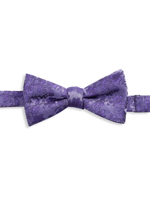 Big & Tall Sophisticated Floral Bow Tie