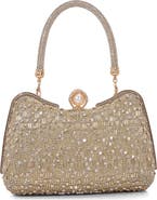 BERNESS Rhinestone Embellished Handbag