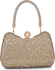 BERNESS Rhinestone Embellished Handbag