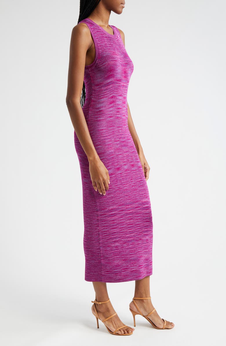 Ramy Brook Priscilla Space Dye Knit Dress, Alternate, color, Deep Lilac Knit