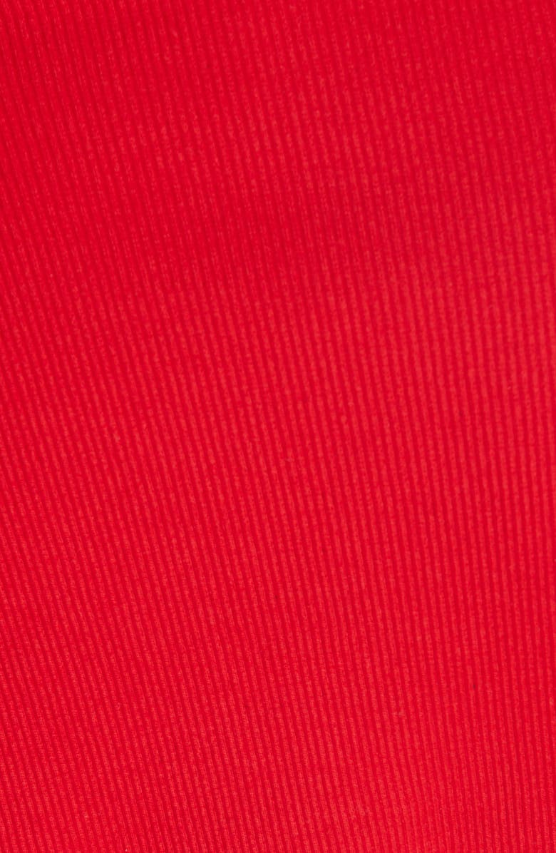 MONSE Asymmetrical Mixed Media Midi Dress, Alternate, color,