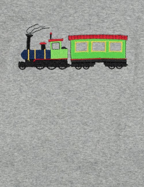 Leveret Kids Cotton Two-piece Printed Pajamas, Vehicles & Machines In Gray