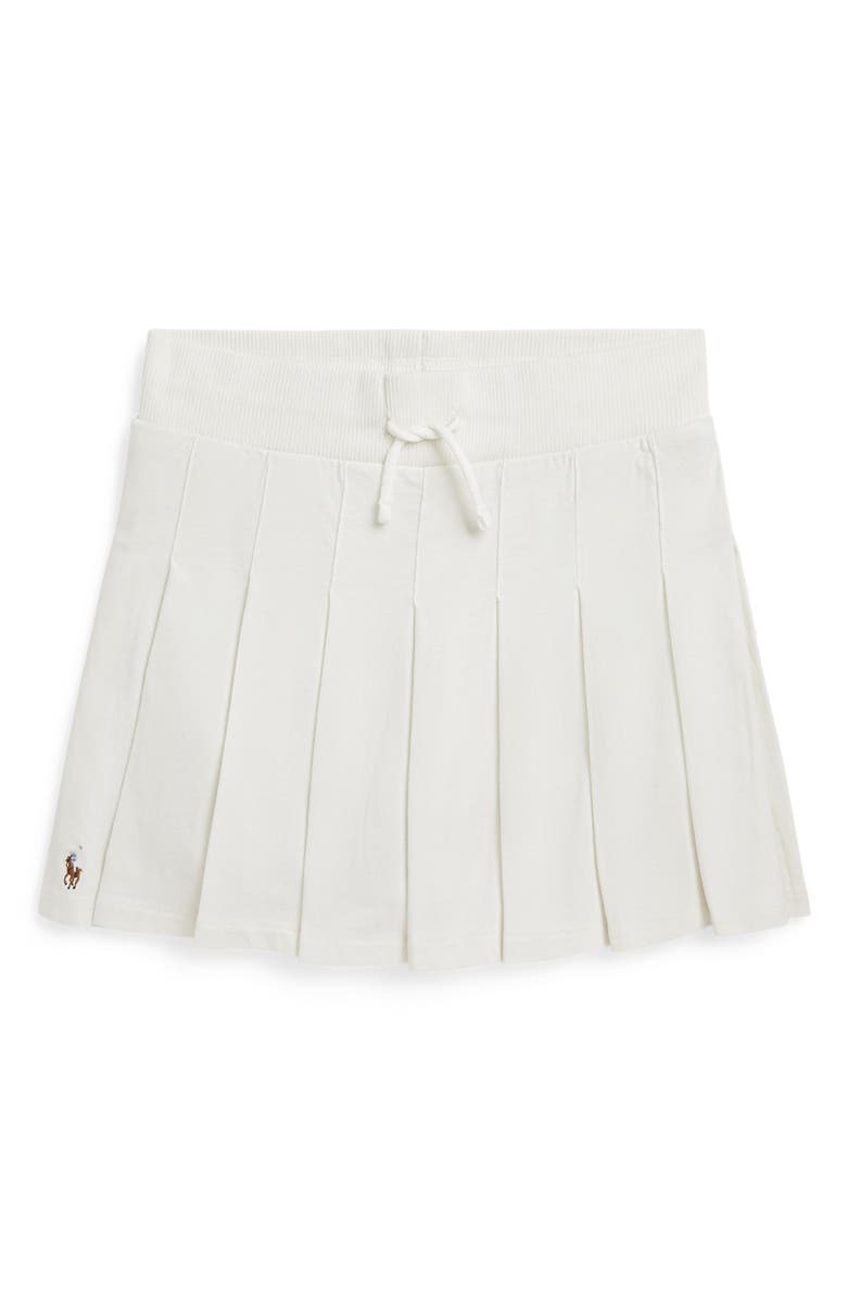 Polo Ralph Lauren Kids' Pleated Cotton Skort, Main, color,