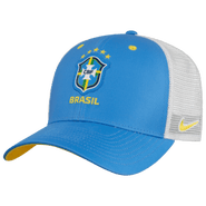 Nike Men's Nike Blue Brazil National Team Rise Trucker Adjustable Hat