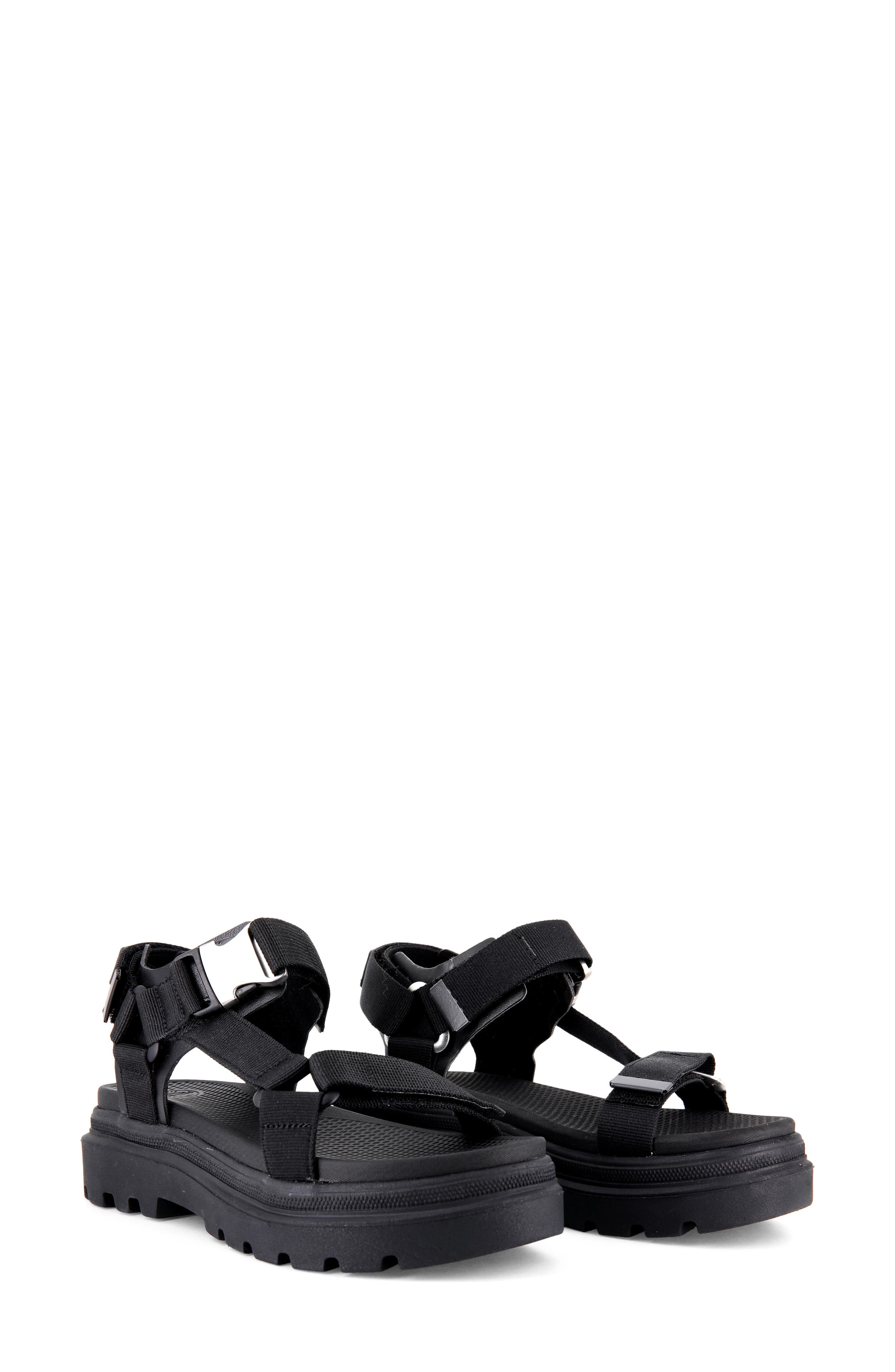 Palladium Pallacruise Platform Sandal, Alternate, color, Black/ Black