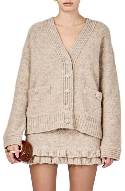 Fuzzy Oversize Cardigan