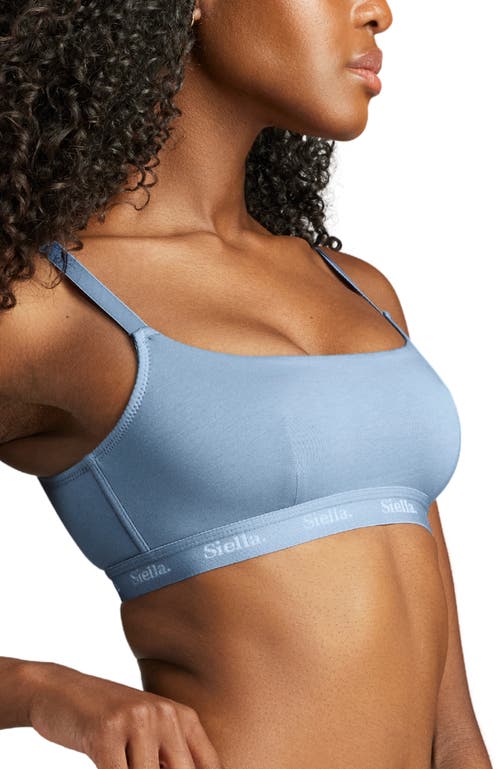 SIELLA SIELLA ORGANIC COTTON SCOOP NECK BRA 