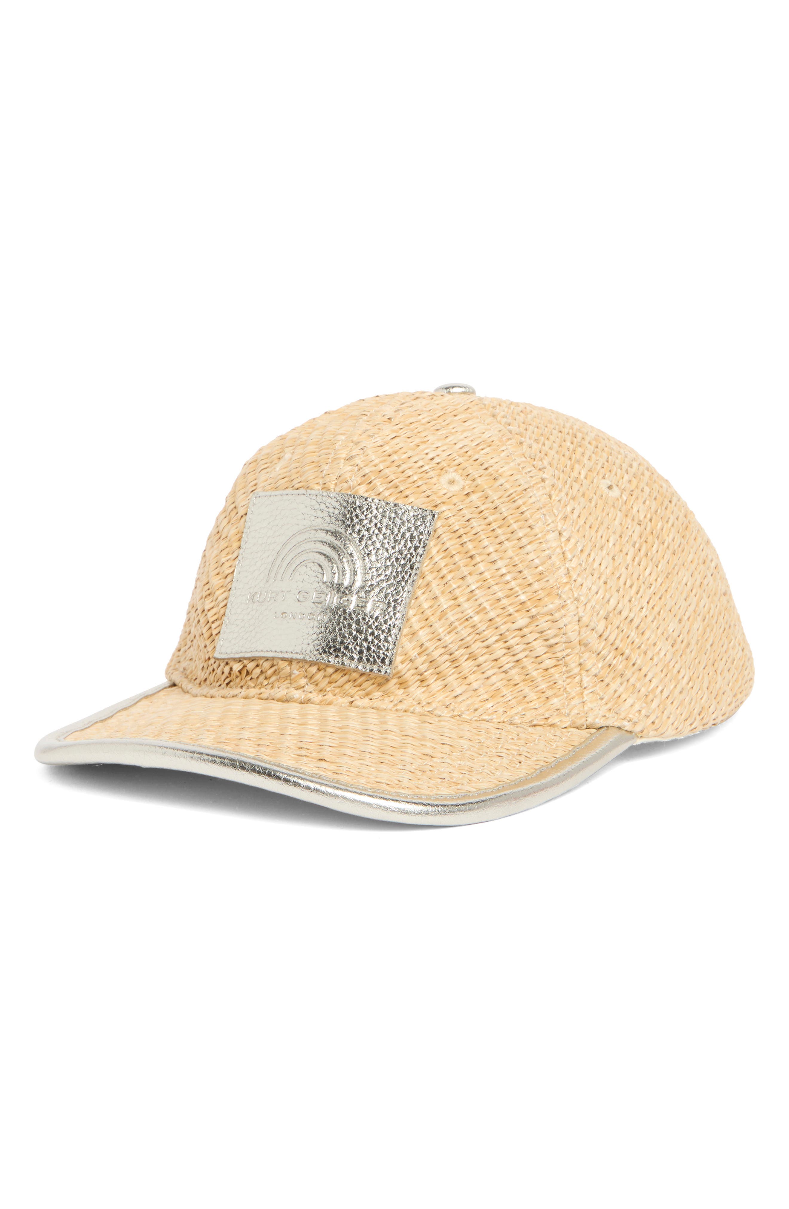 Kurt Geiger London Raffia Baseball Cap (Women) | Nordstromrack