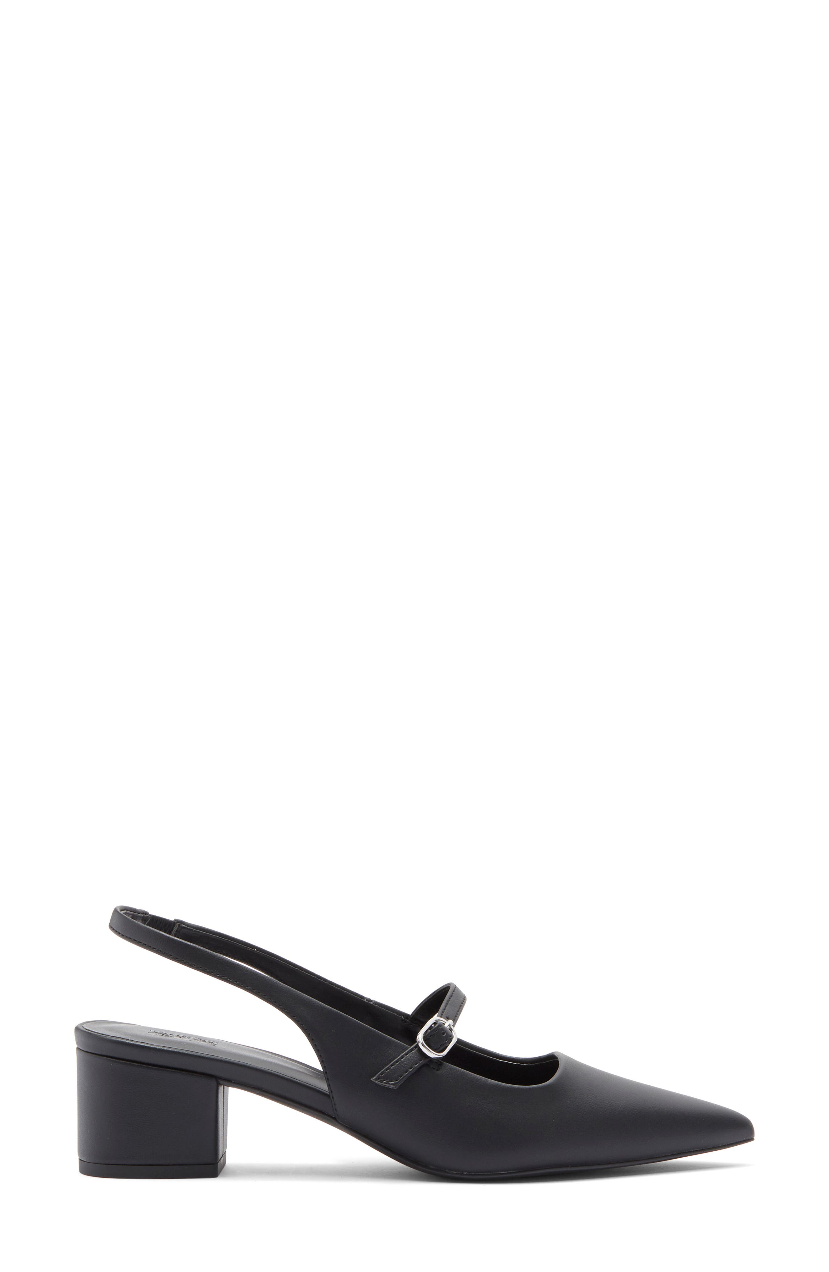 NORDSTROM RACK Jensen Slingback Pump, Alternate, color, Black
