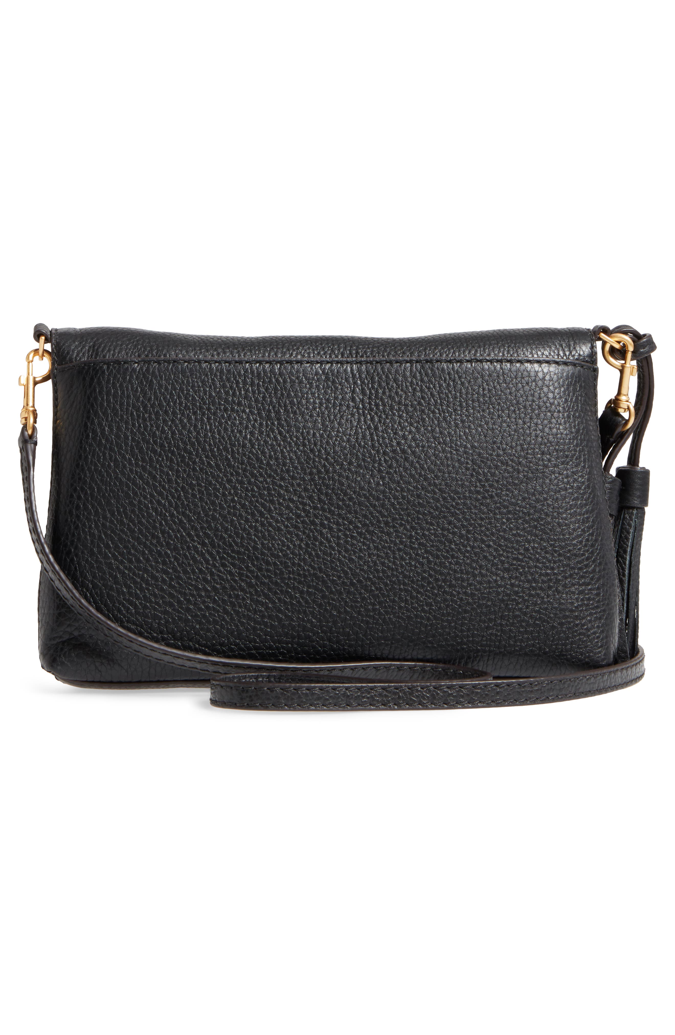 Tory Burch McGraw Leather Crossbody Bag, Alternate, color, 