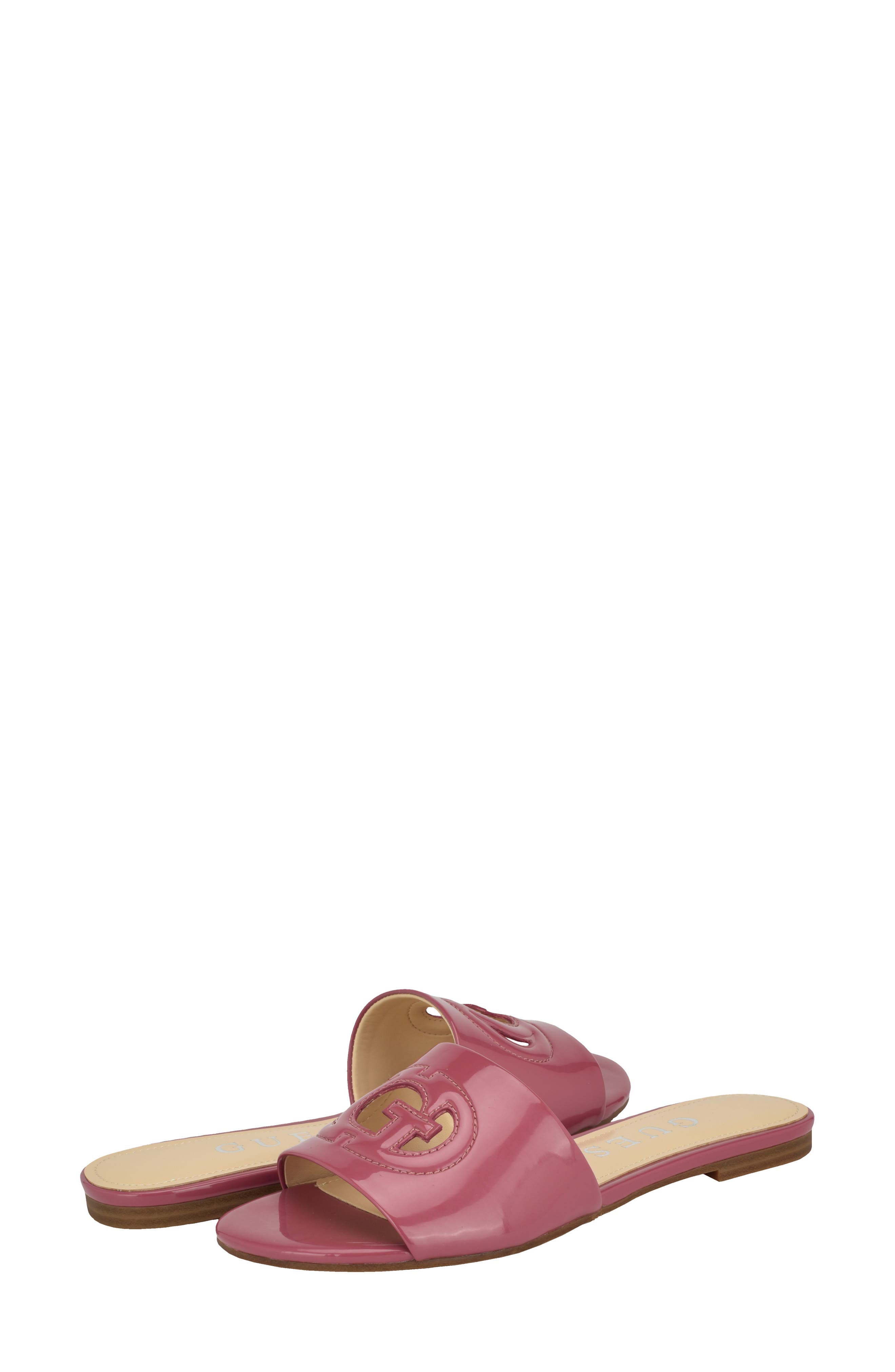 GUESS Tashia Slide Sandal, Alternate, color, Light Pink
