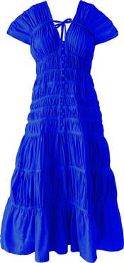 BRUNNA.CO The Srikandi Ruffle Maxi Dress