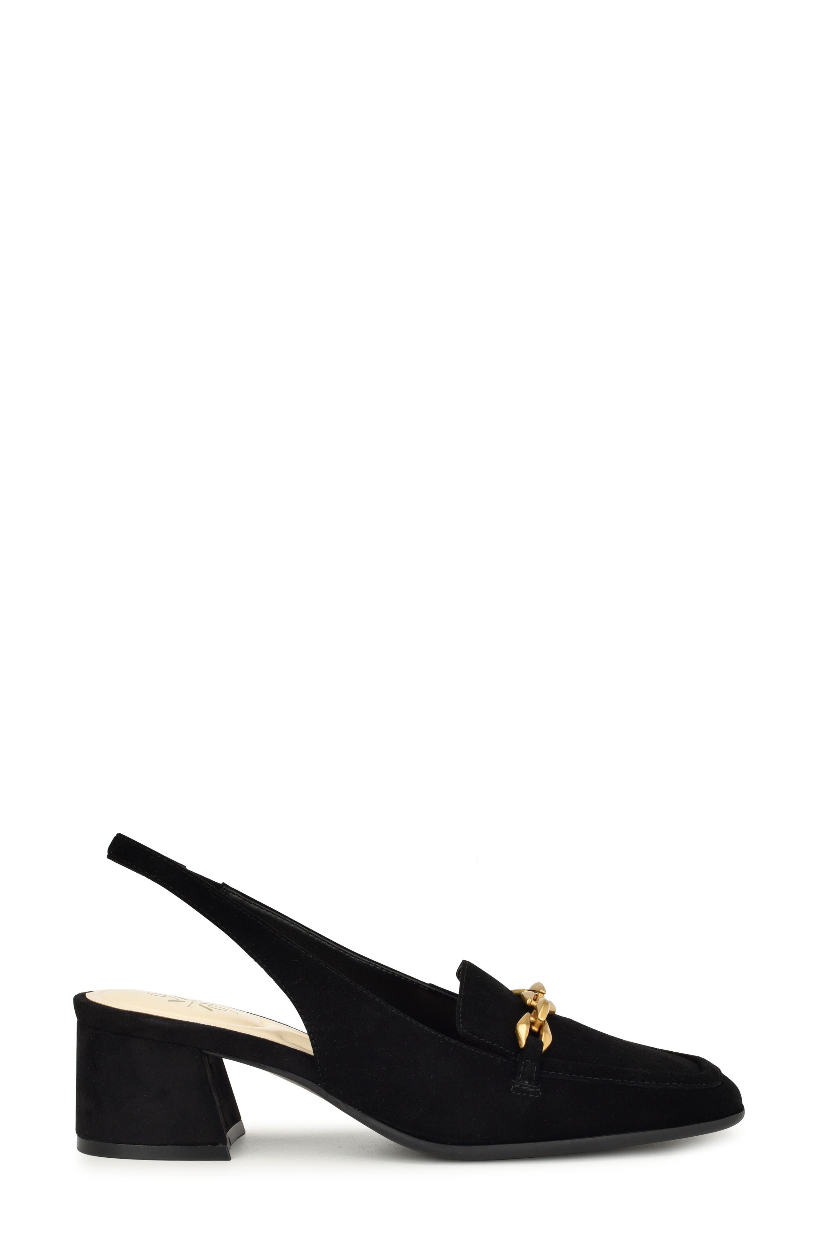 Nine West Mella 9x9 Slingback Loafer Pump, Alternate, color, 