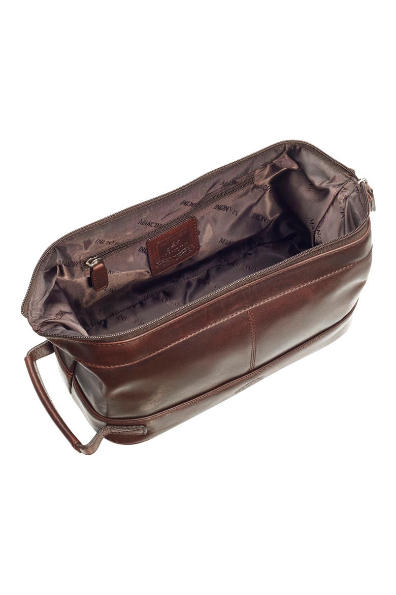 Classic Toiletry Bag, Alternate, color, BROWN