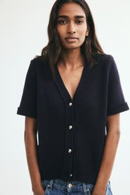 H&M Short-sleeved Cardigan