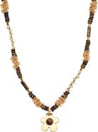 EYE CANDY LOS ANGELES Olivia Flower Pendant Necklace