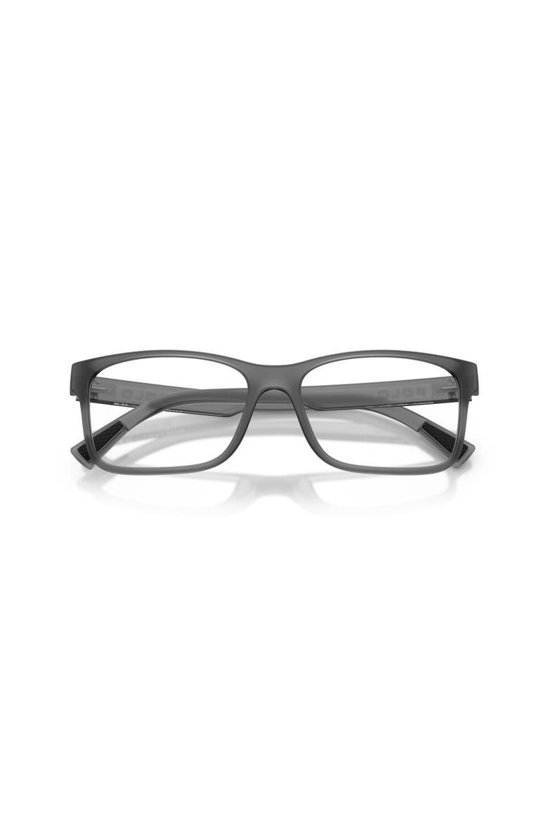 58mm Rectangle optical glasses, Alternate, color, Grey