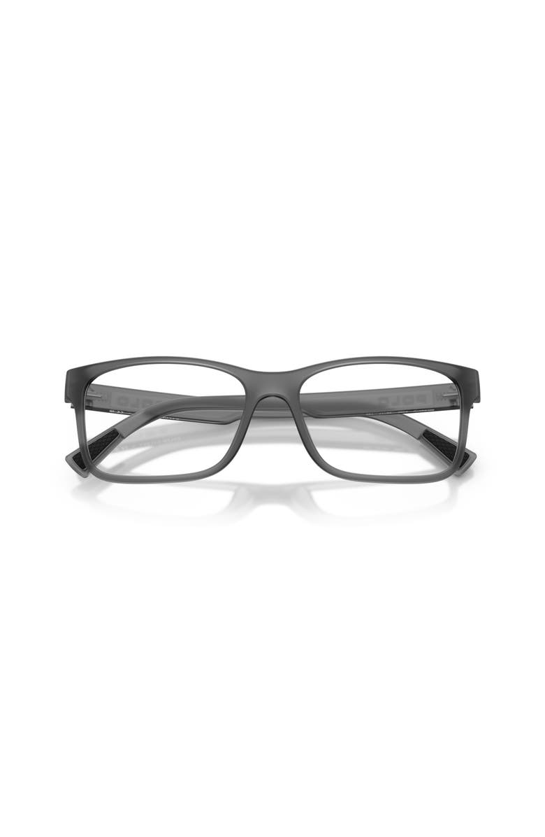Polo Ralph Lauren 58mm Rectangle optical glasses, Alternate, color, Grey
