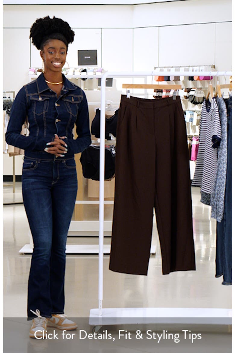 Pleated Wide Leg Pants video