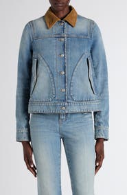 McQueen Boxy Denim Jacket