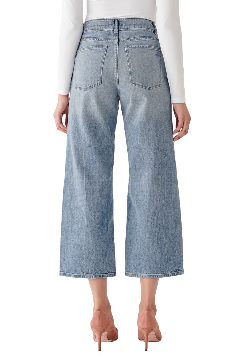 x Marianna Hewitt Hepburn High Waist Crop Wide Leg Jeans, Alternate, color, HUMBOLDT