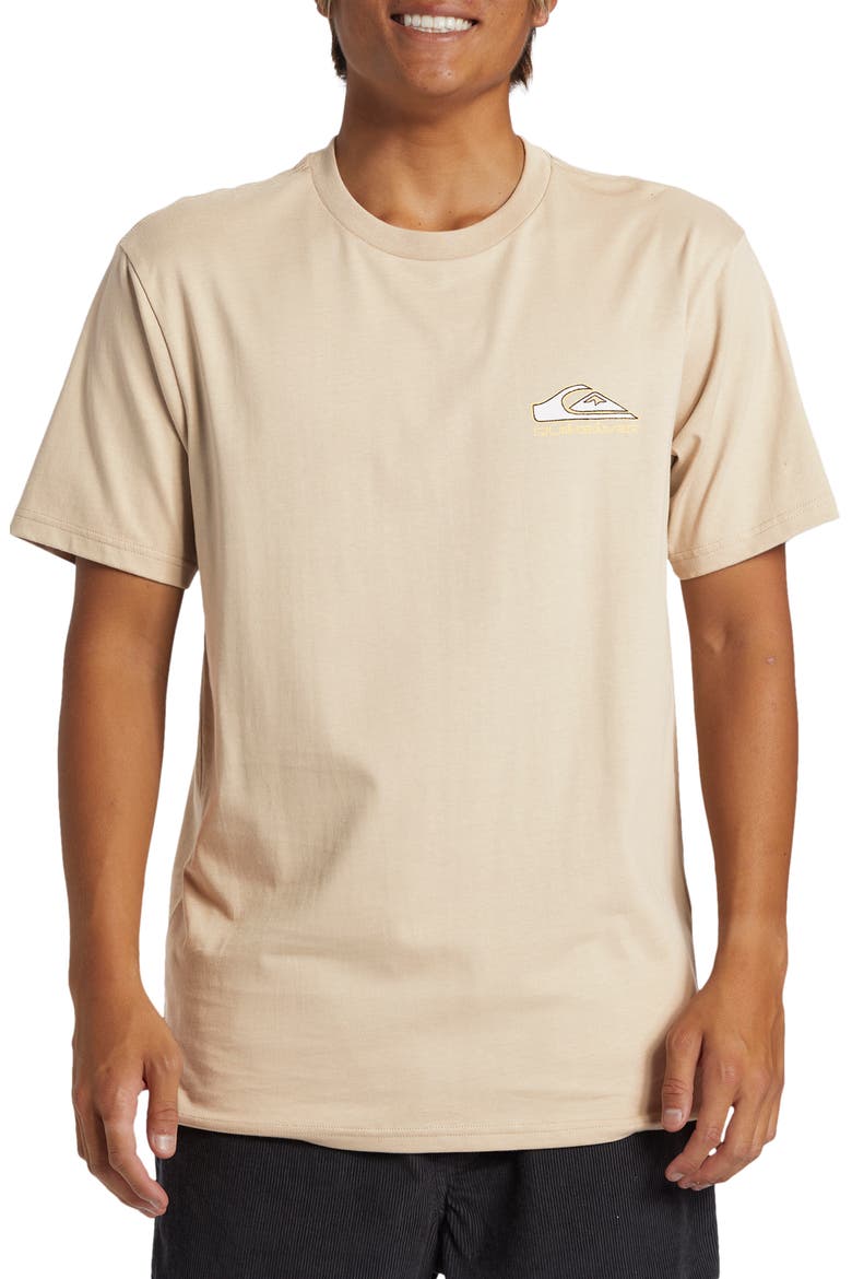 Step Up Organic Cotton Graphic T-Shirt, Main, color, PLAZA TAUPE