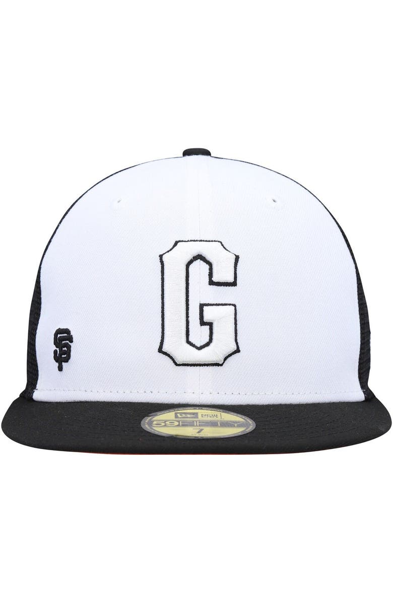 New Era Men's New Era White/Black San Francisco Giants 2023 On-Field Batting Practice 59FIFTY Fitted Hat, Alternate, color, White