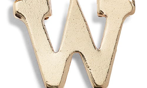 Nashelle Initial Charm In Gold Fill - W