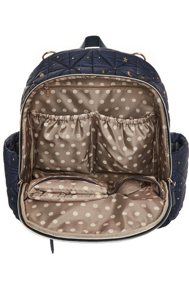 TWELVElittle Companion Quilted Water Resistant Nylon Diaper Backpack, Alternate, color,