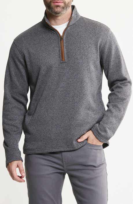 Stretch Fleece Quarter Zip Sweater