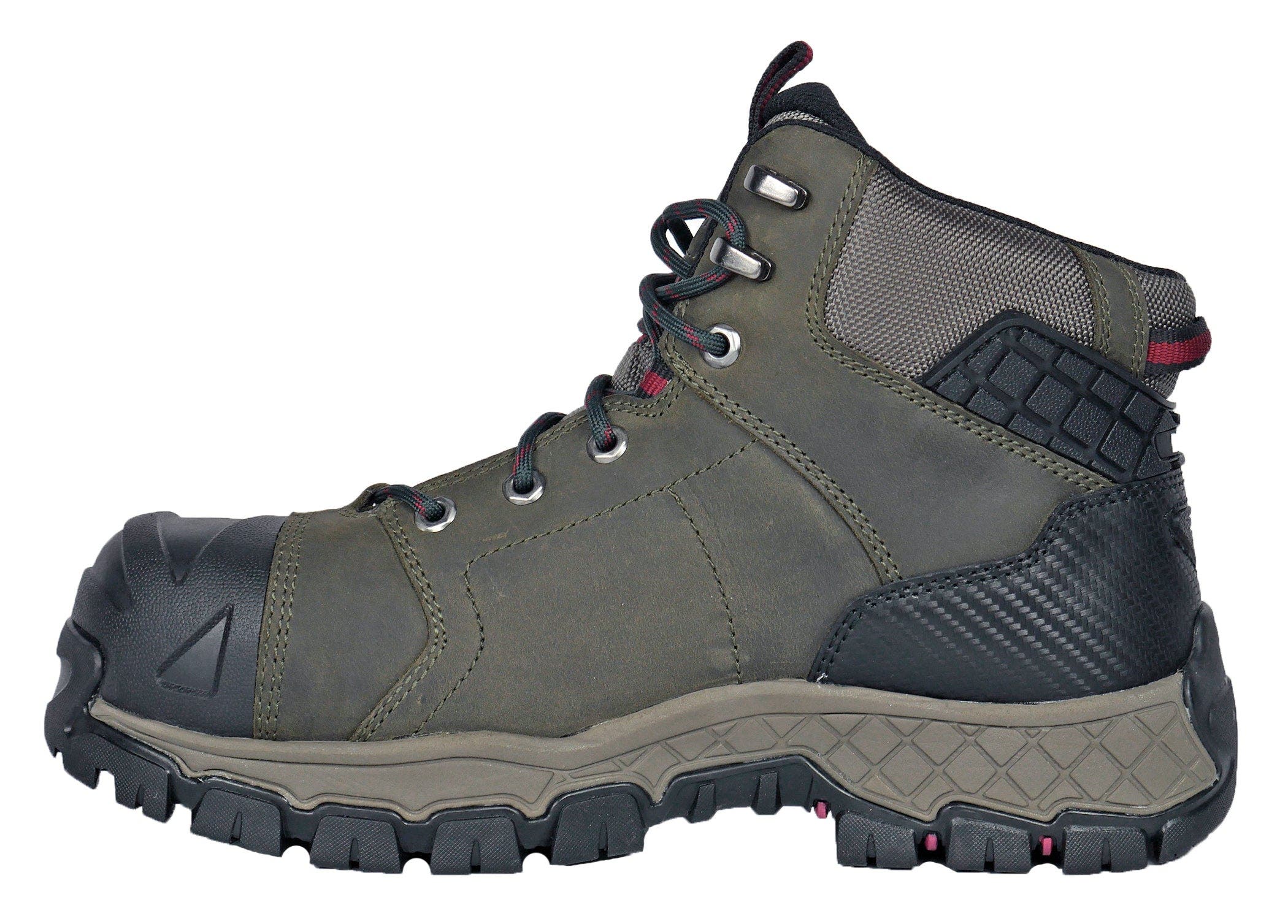 DieHard Comet Composite Toe Waterproof Work Boot, Alternate, color, Olive/Black