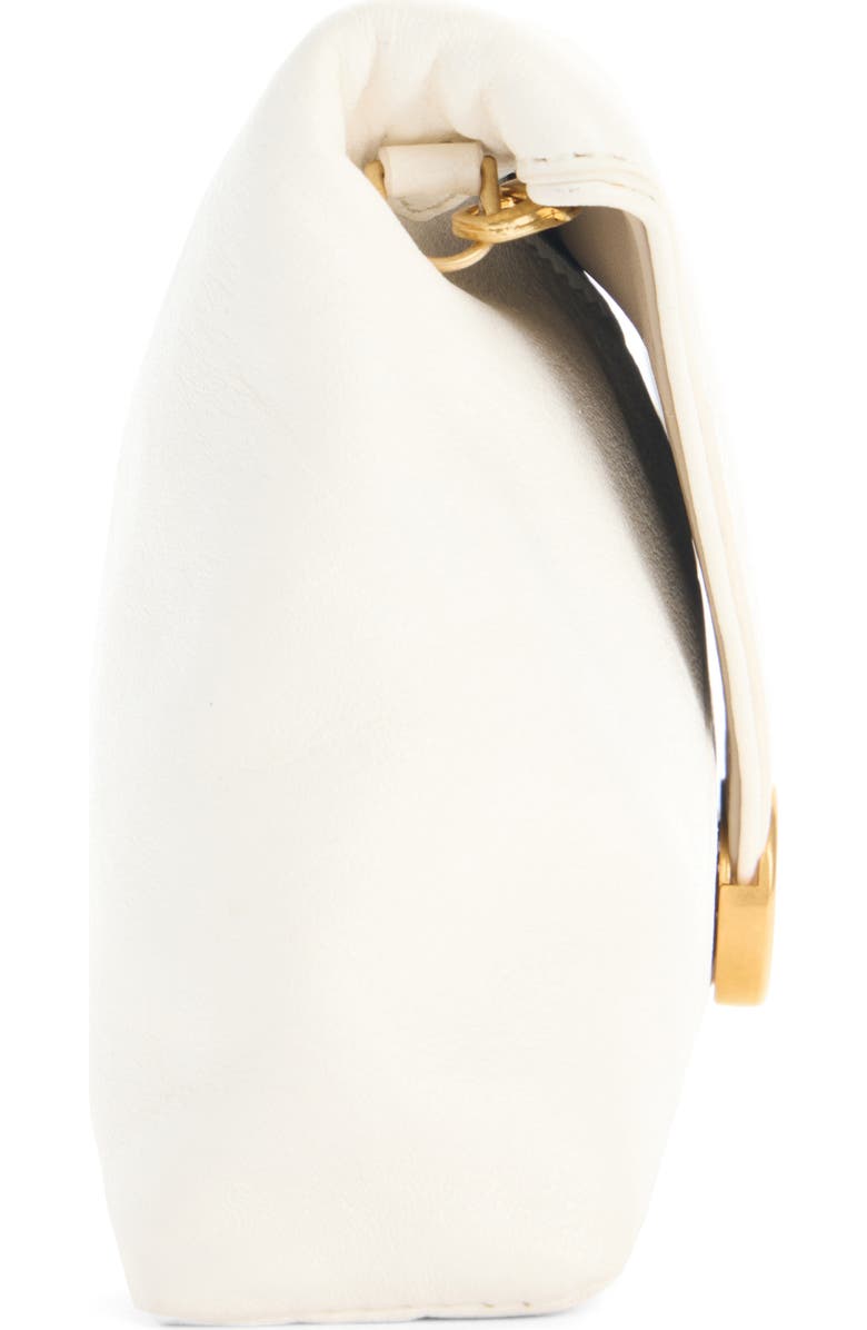 Dries Van Noten Leather Envelope Clutch, Alternate, color, Pearl 12