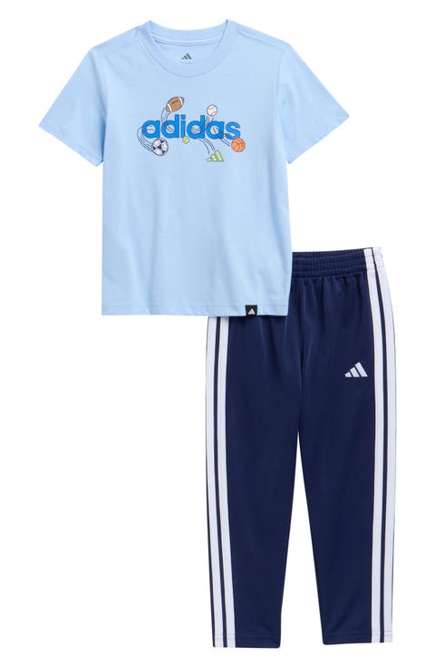 Kids' T-Shirt & Tricot Pants Set